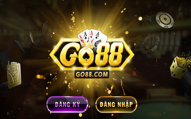 Truy cập vào cổng game go88, đăng ký hoặc đăng nhập vào tài khoản để chơi game